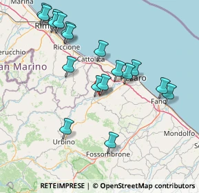 Mappa Via Molise, 61022 Vallefoglia PU, Italia (16.82056)