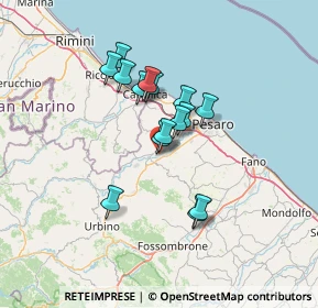 Mappa Via Molise, 61022 Vallefoglia PU, Italia (10.63133)