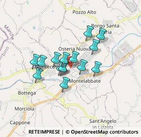 Mappa Via Molise, 61022 Vallefoglia PU, Italia (1.23733)