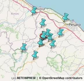 Mappa Via Pio La Torre, 61022 Vallefoglia PU, Italia (4.92615)