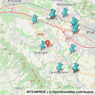 Mappa Via Firenze, 51039 Quarrata PT, Italia (5.32077)