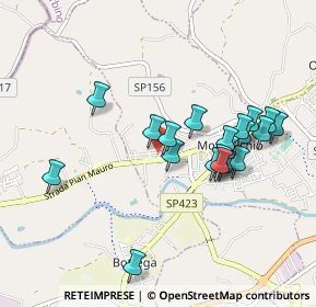 Mappa Via Mostar, 61020 Montecchio PU, Italia (0.8985)