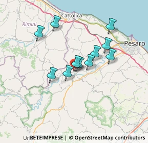 Mappa Via Mostar, 61020 Montecchio PU, Italia (5.67818)