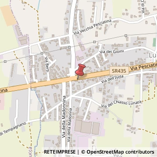 Mappa Via Pesciatina, 42, 55012 Capannori LU, Italia, 55012 Capannori, Lucca (Toscana)