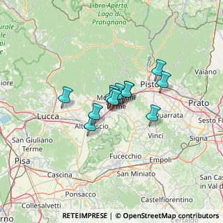 Mappa Via Camporcioni Est, 51019 Ponte Buggianese PT, Italia (7.8675)