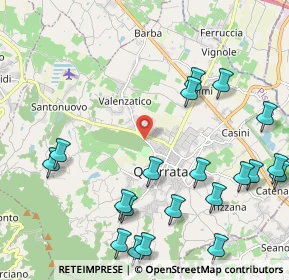 Mappa Via Vecchia I Tronco Fiorentina, 51039 Quarrata PT, Italia (2.7685)