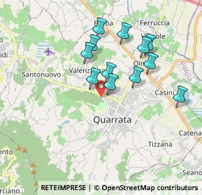 Mappa Via Vecchia I Tronco Fiorentina, 51039 Quarrata PT, Italia (1.655)