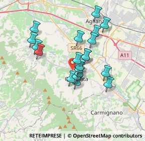 Mappa Via Vecchia I Tronco Fiorentina, 51039 Quarrata PT, Italia (2.9885)