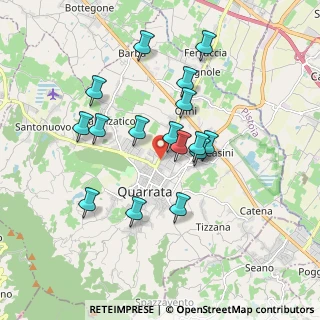 Mappa Via Tiziano, 51039 Quarrata PT, Italia (1.65125)
