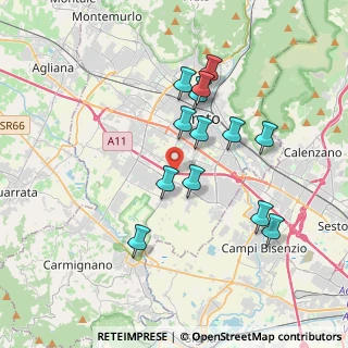 Mappa Via Frà Guittone D'Arezzo, 59100 Prato PO, Italia (3.45)