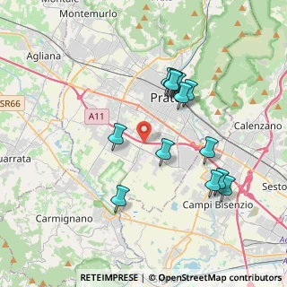 Mappa Via Frà Guittone D'Arezzo, 59100 Prato PO, Italia (3.70769)