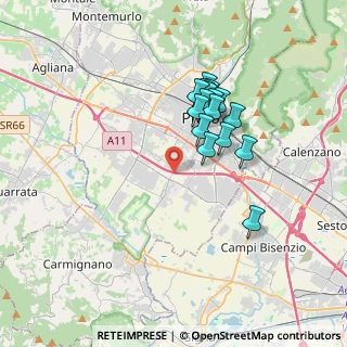 Mappa Via Frà Guittone D'Arezzo, 59100 Prato PO, Italia (3.05)
