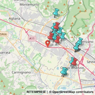 Mappa Via Frà Guittone D'Arezzo, 59100 Prato PO, Italia (4.03588)