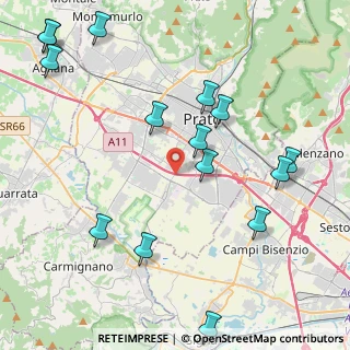Mappa Via Frà Guittone D'Arezzo, 59100 Prato PO, Italia (5.35067)