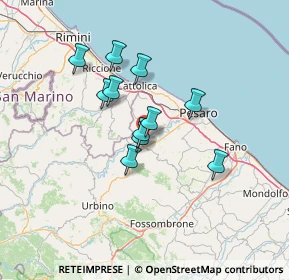 Mappa Via F. Puccini, 61020 Montecchio PU, Italia (10.56364)