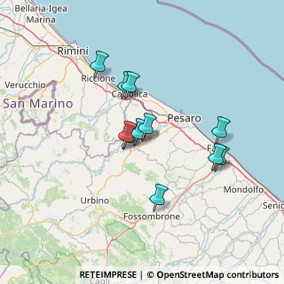 Mappa Via Pantanelli, 61022 Vallefoglia PU, Italia (11.75182)