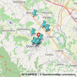 Mappa Via Giorgione, 51039 Quarrata PT, Italia (1.05545)