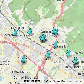 Mappa Via della Fogliaia, 50041 Calenzano FI, Italia (2.05813)