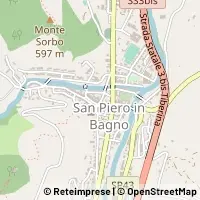 地图 Bagno di Romagna