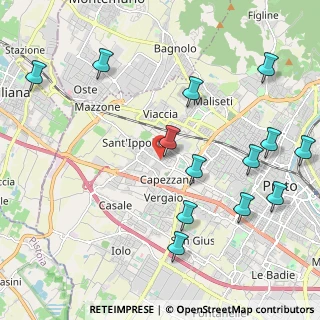 Mappa Via Giovanni Pieraccioli, 59100 Prato PO, Italia (2.57846)