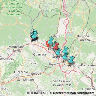 Mappa Via Giovanni Pieraccioli, 59100 Prato PO, Italia (11.828)
