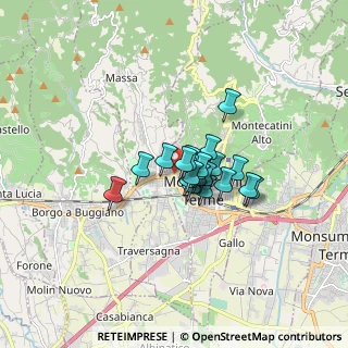 Mappa Via Domenico Cimarosa, 51016 Montecatini Terme PT, Italia (0.998)