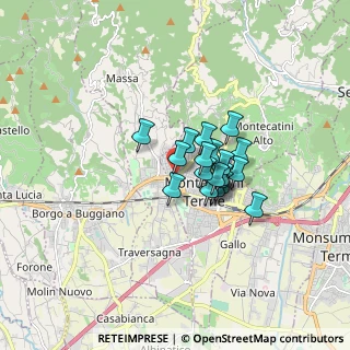 Mappa Via Domenico Cimarosa, 51016 Montecatini Terme PT, Italia (1.05158)