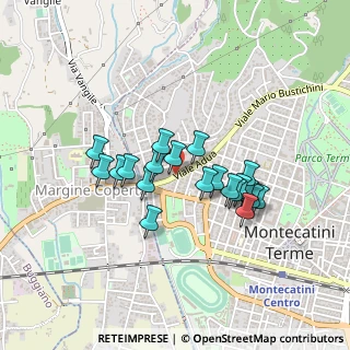 Mappa Via Domenico Cimarosa, 51016 Montecatini Terme PT, Italia (0.3595)