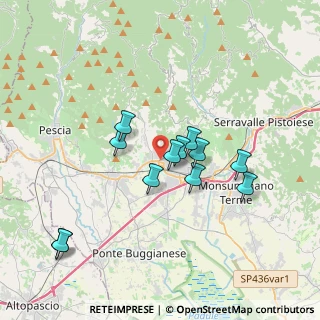 Mappa Via Domenico Cimarosa, 51016 Montecatini Terme PT, Italia (3.31)