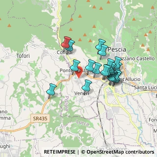 Mappa Via delle Molina, 51017 Pescia PT, Italia (1.5365)