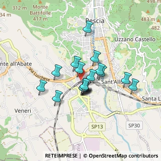 Mappa Via della Stazione, 51017 Pescia PT, Italia (0.63222)