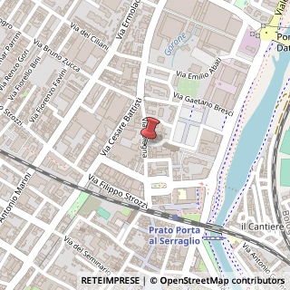 Mappa Piazza Gualchierina, 9, 59100 Prato, Prato (Toscana)