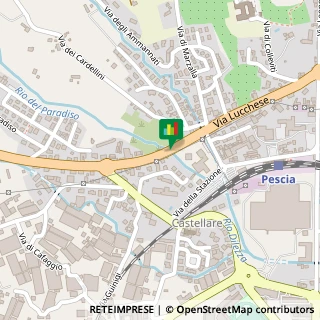 Mappa Via Statale Lucchese, 22, 51012 Pescia, Pistoia (Toscana)