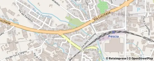 Mappa Pescia