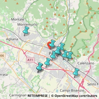 Mappa Via Goffredo Mameli, 59100 Prato PO, Italia (3.26917)