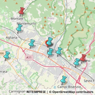 Mappa Via Goffredo Mameli, 59100 Prato PO, Italia (4.60636)