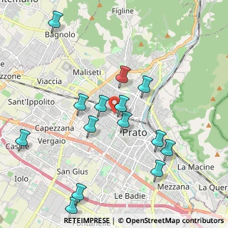 Mappa Via Goffredo Mameli, 59100 Prato PO, Italia (2.19857)