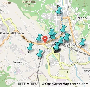 Mappa Via Provinciale, 51017 Pescia PT, Italia (0.72353)
