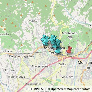 Mappa Viale Adua, 51016 Montecatini Terme PT, Italia (0.79933)