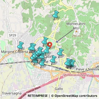 Mappa Viale dei Salici, 51016 Montecatini Terme PT, Italia (0.88)