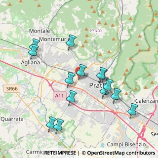 Mappa Via dell'Alberaccio, 59100 Prato PO, Italia (4.08714)