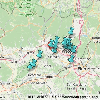 Mappa Via di S. Martino, 51100 Pistoia PT, Italia (11.09133)