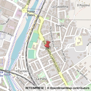 Mappa Via Giulio Dolci, 10, 59100 Prato, Prato (Toscana)