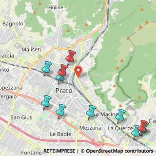Mappa Via Giordano Bruno, 59100 Prato PO, Italia (2.78364)