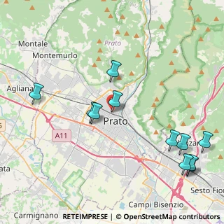 Mappa Via Nazario Sauro, 59100 Prato PO, Italia (5.02636)