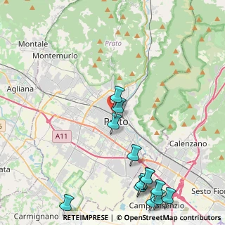 Mappa Via Nazario Sauro, 59100 Prato PO, Italia (5.87615)