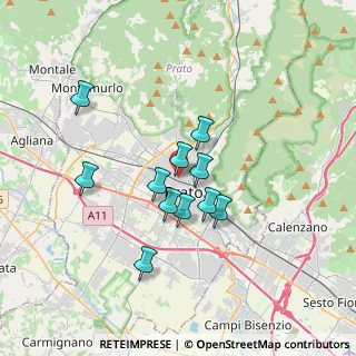 Mappa Via Nazario Sauro, 59100 Prato PO, Italia (2.84364)