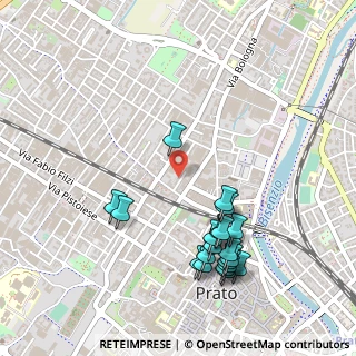 Mappa Via Nazario Sauro, 59100 Prato PO, Italia (0.565)