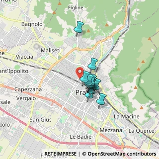 Mappa Via Nazario Sauro, 59100 Prato PO, Italia (1.08833)