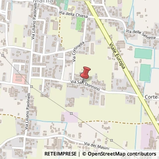 Mappa Via s. donnino, 55014 Capannori, Lucca (Toscana)